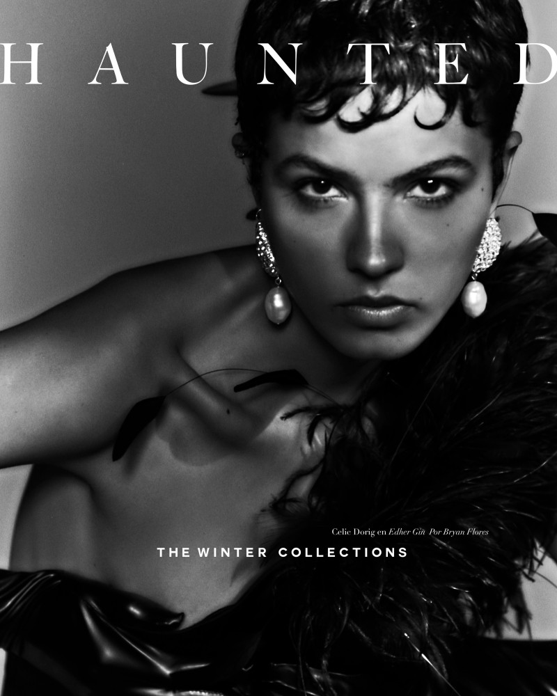 Celic Dorig featured on the Haunted cover from November 2024