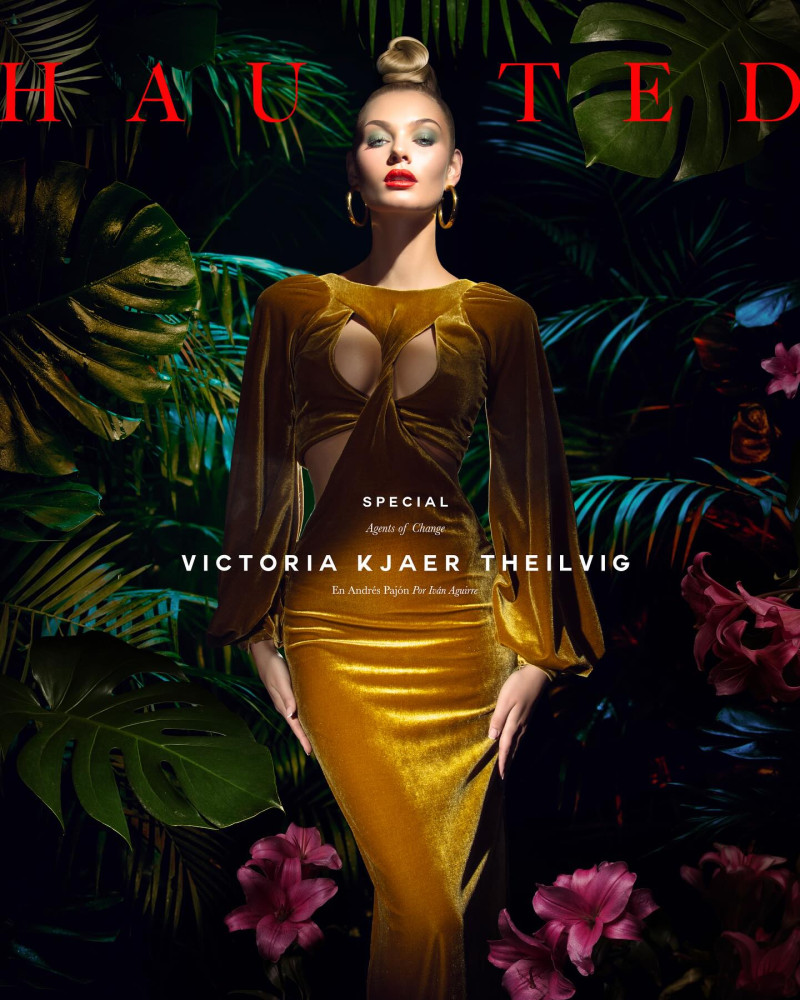 Victoria Kjaer Theilvig featured on the Haunted cover from March 2025