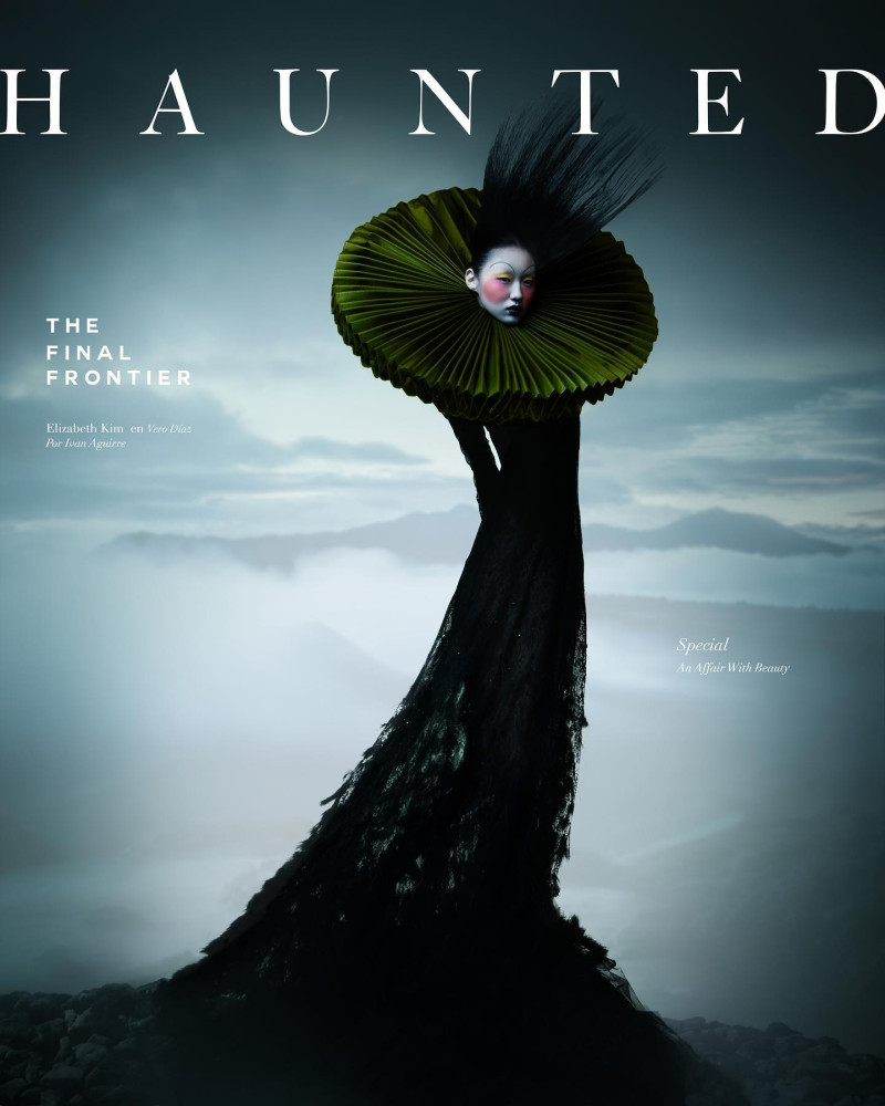 Elizabeth Kim featured on the Haunted cover from December 2023