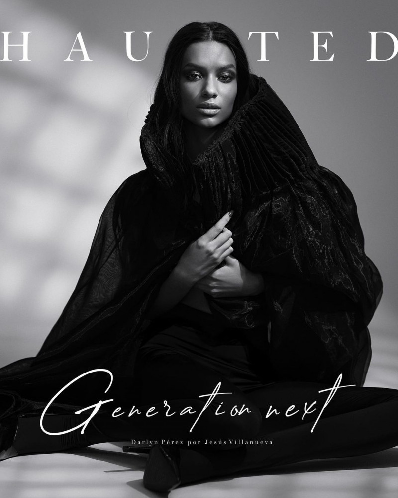 Darlyn Perez featured on the Haunted Mag cover from January 2023