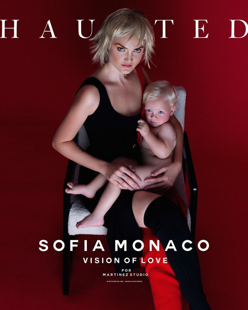 Sofia Monaco featured on the Haunted Mag cover from May 2023