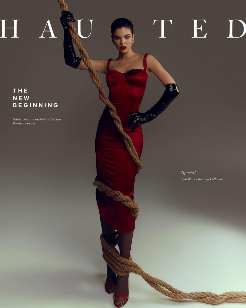 Nadia Ferreira featured on the Haunted cover from November 2023