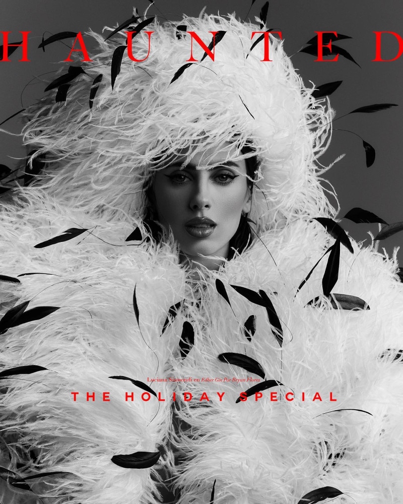 Luciana Sismondi featured on the Haunted cover from November 2023