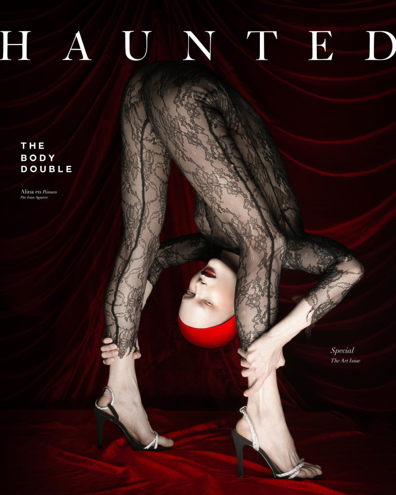 Alina Bukina featured on the Haunted cover from February 2024