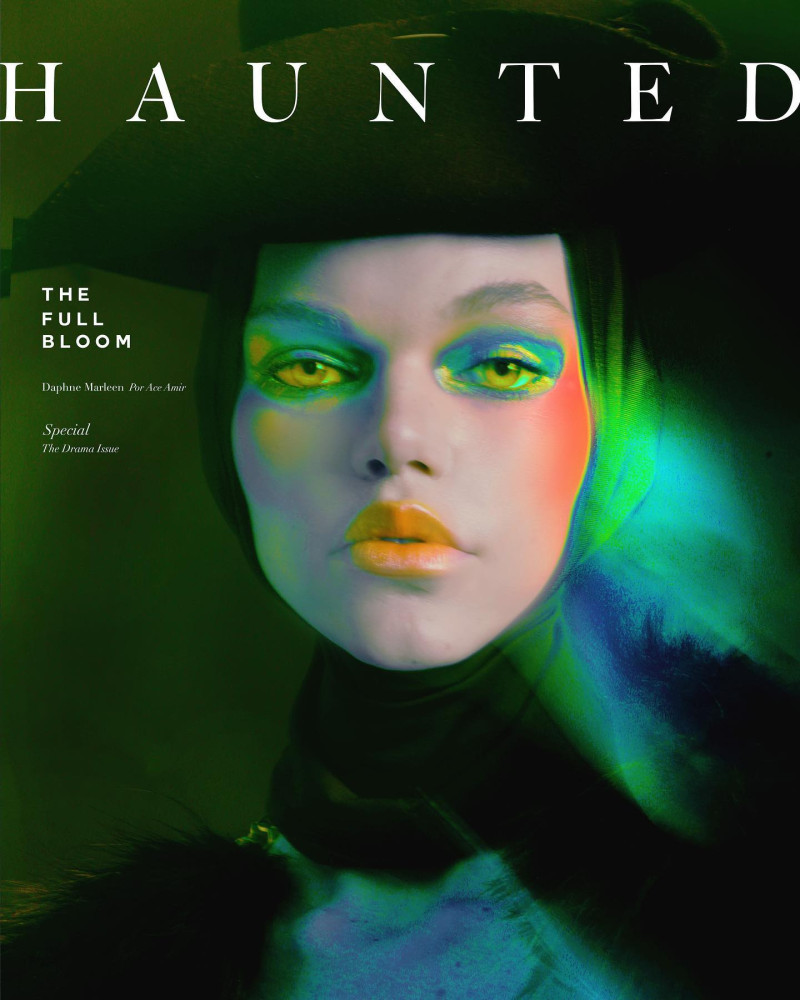Daphne Marleen featured on the Haunted Mag cover from March 2024