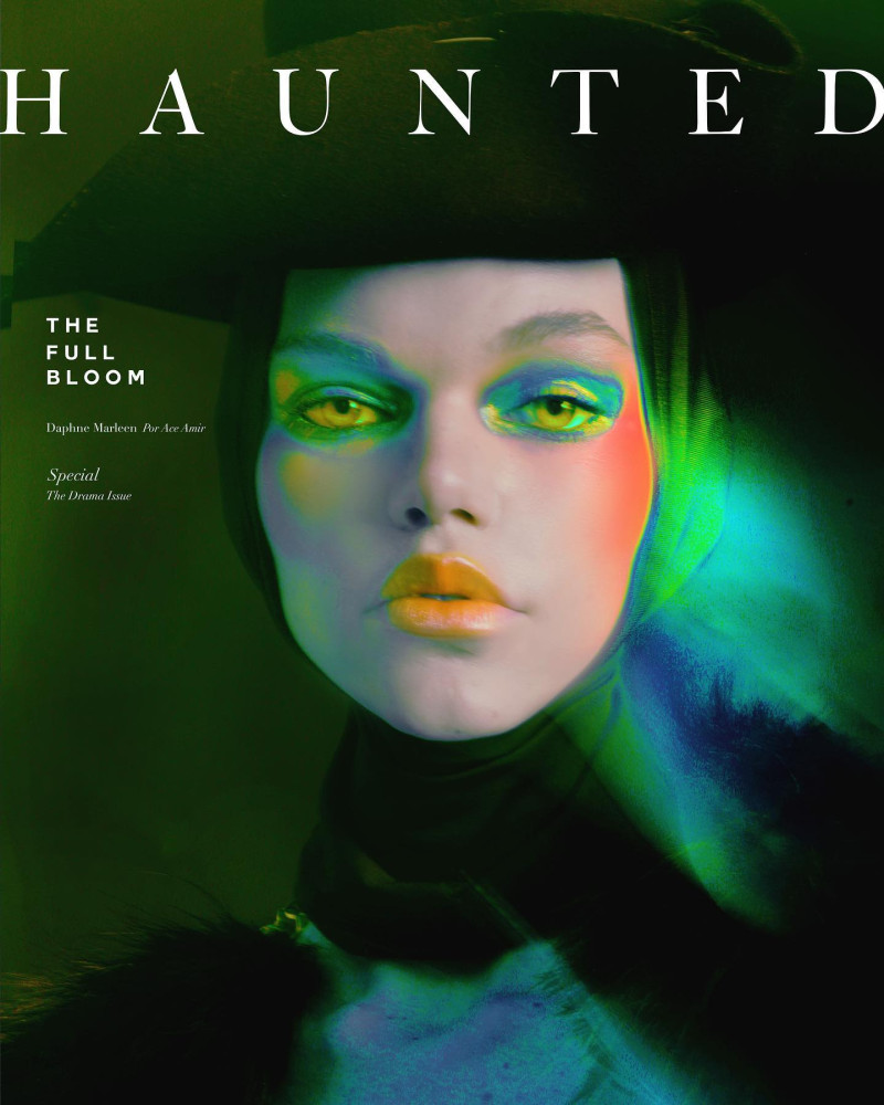 Daphne Marleen featured on the Haunted cover from March 2024