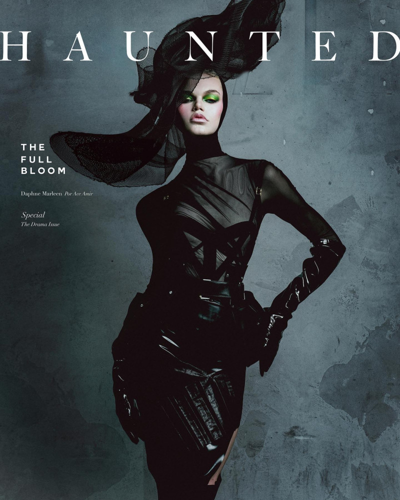 Daphne Marleen featured on the Haunted Mag cover from March 2024
