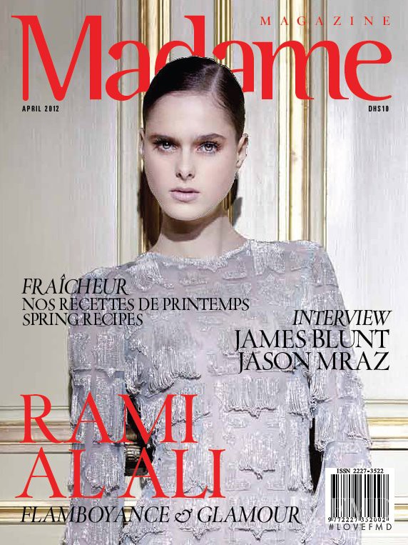  featured on the Madame Magazine cover from April 2012