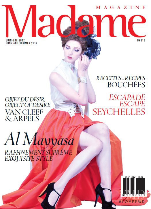  featured on the Madame Magazine cover from June 2012