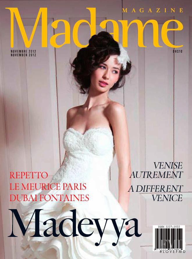  featured on the Madame Magazine cover from November 2012