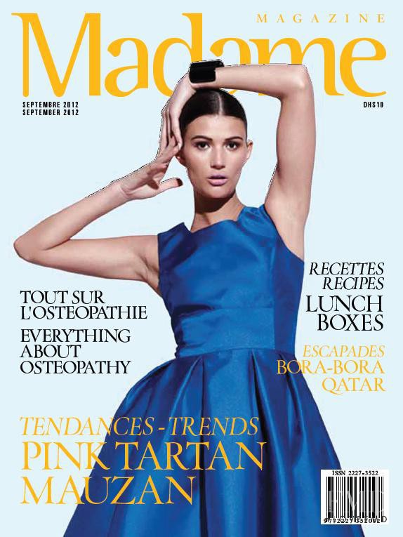  featured on the Madame Magazine cover from September 2012