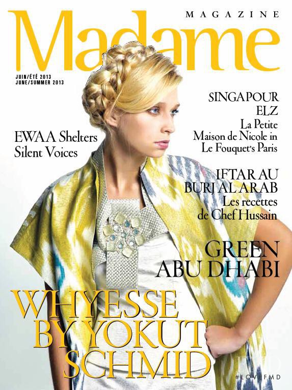  featured on the Madame Magazine cover from June 2013