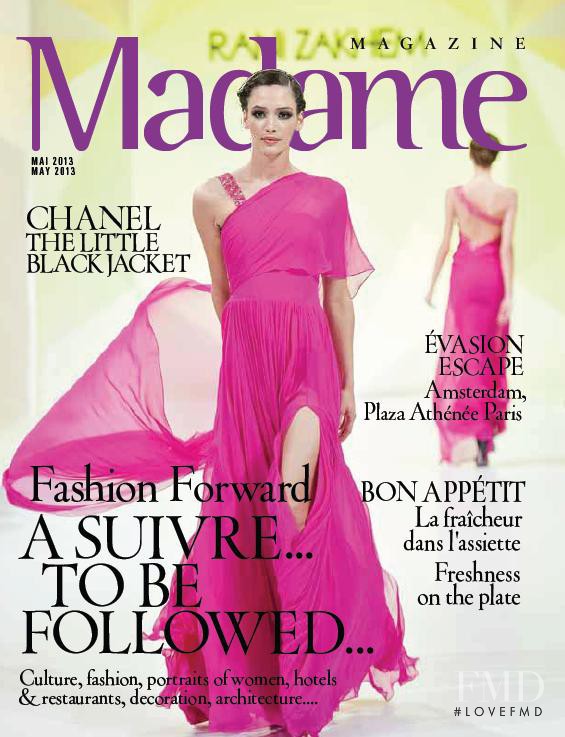  featured on the Madame Magazine cover from May 2013