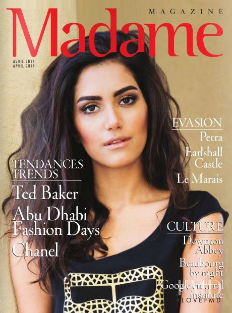  featured on the Madame Magazine cover from April 2014