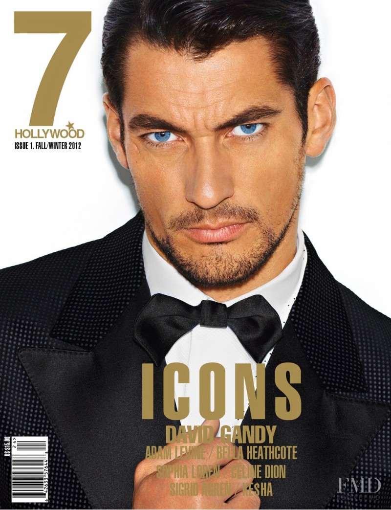 David Gandy featured on the 7Hollywood cover from September 2012