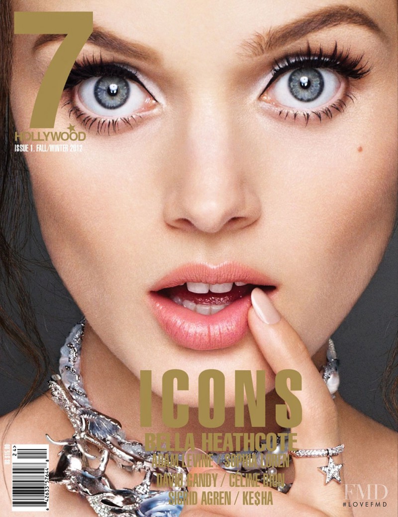 Bella Heathcote featured on the 7Hollywood cover from September 2012