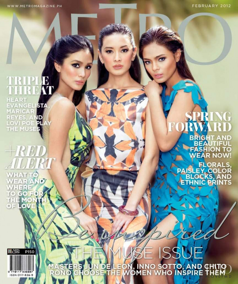  featured on the Metro cover from February 2012