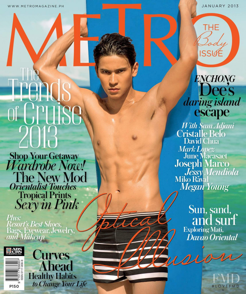  featured on the Metro cover from January 2013