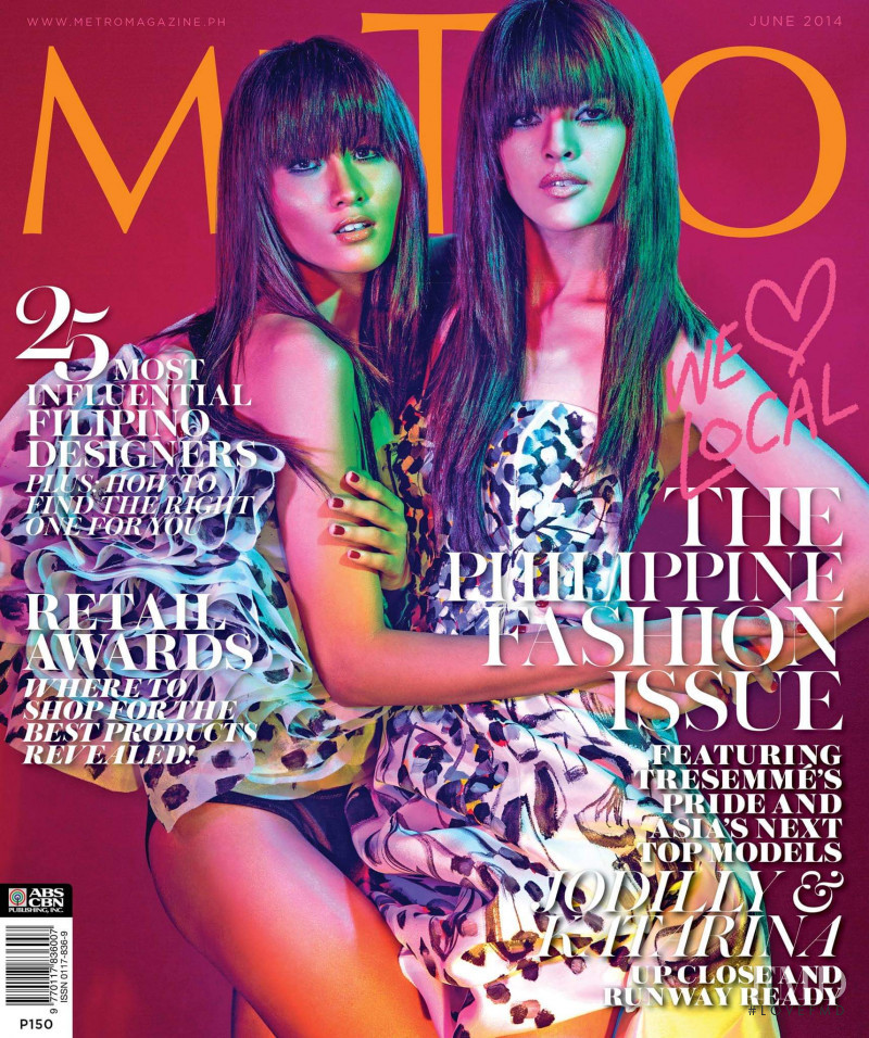 Jodilly Pendre, Katarina Rodriguez featured on the Metro cover from June 2014