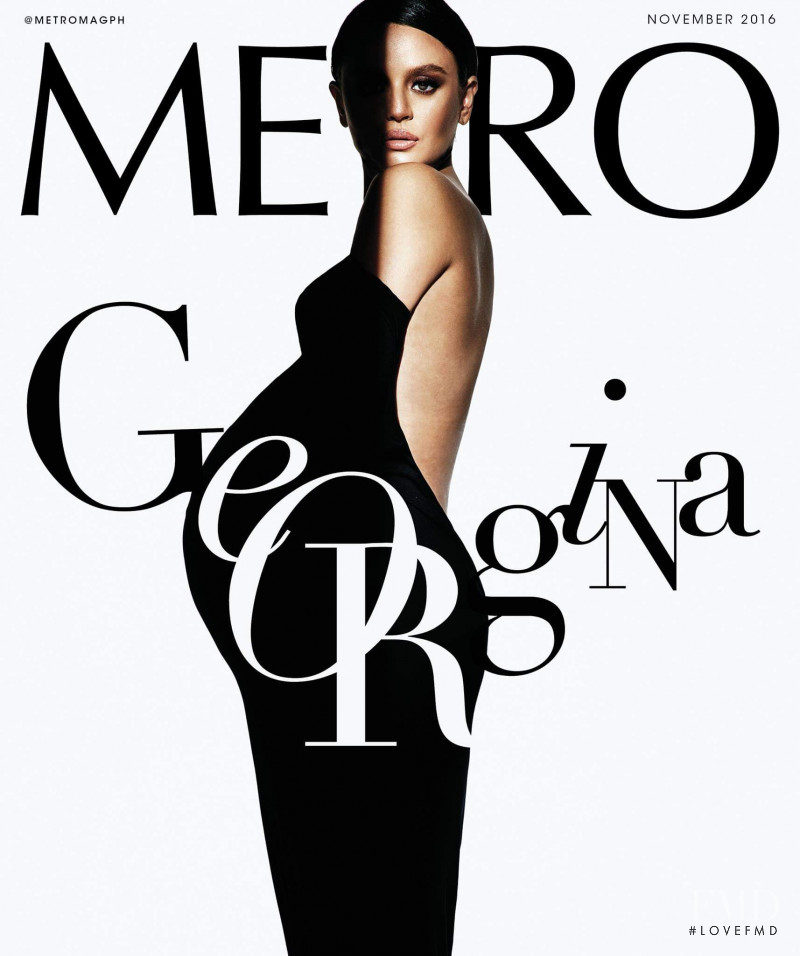 Georgina Wilson featured on the Metro cover from November 2016