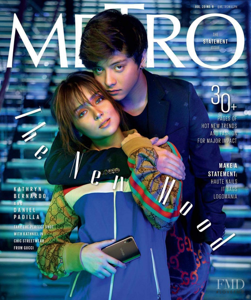 Kathryn Bernardo, Daniel Padilla featured on the Metro cover from August 2018