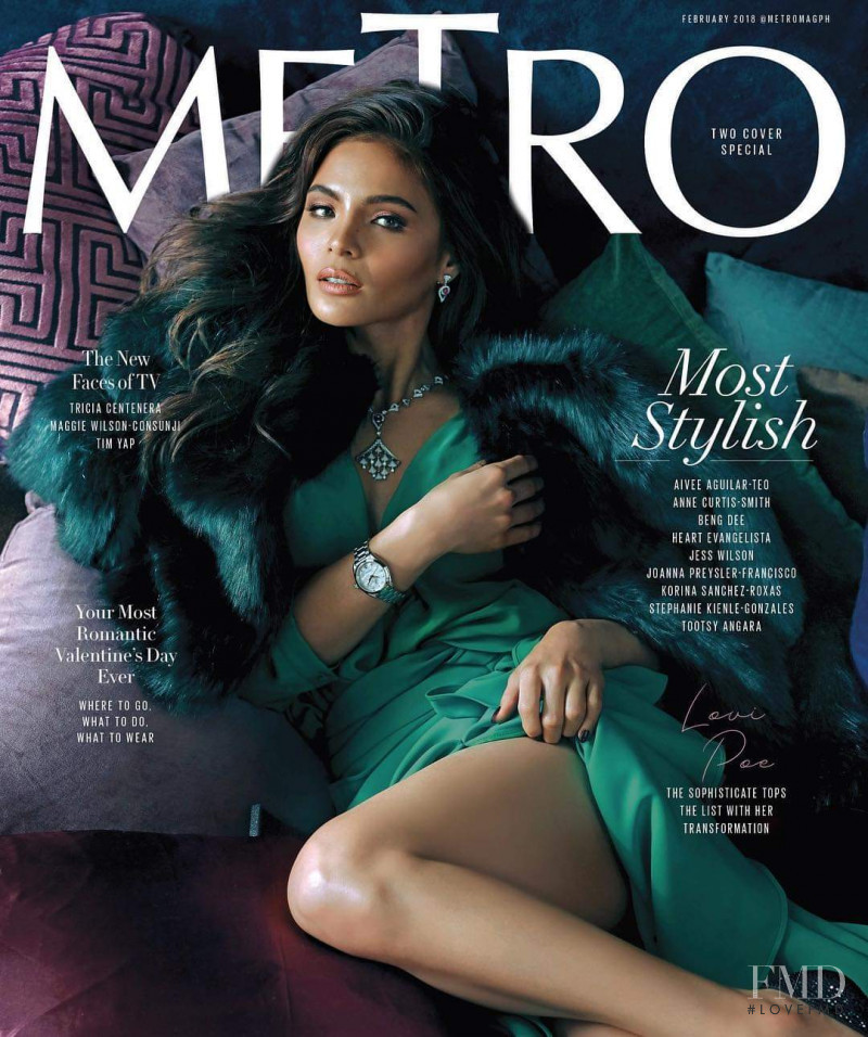  featured on the Metro cover from February 2018