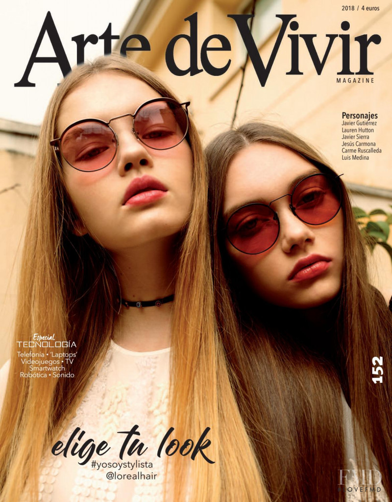 Galya featured on the Arte de Vivir cover from March 2018