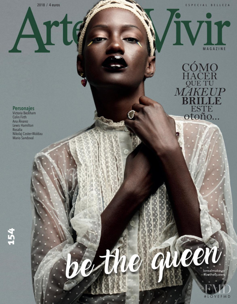 Fatou Samb featured on the Arte de Vivir cover from October 2018