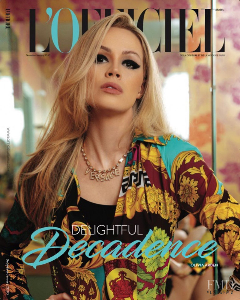  featured on the L\'Officiel Arabia cover from December 2019