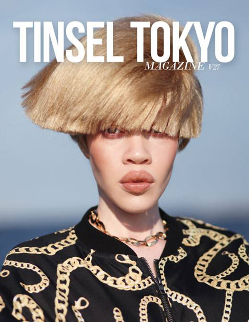 Diandra Forrest featured on the Tinsel Tokyo cover from March 2015