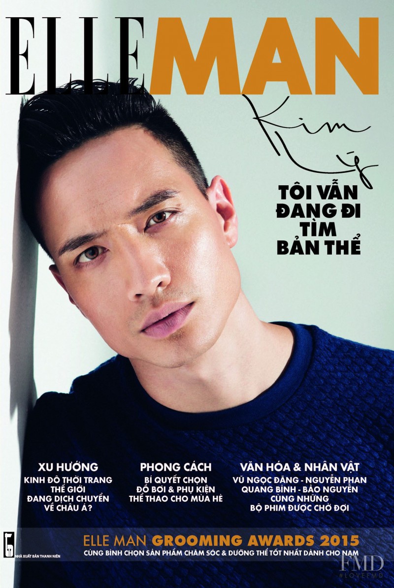  featured on the Elle Man Vietnam cover from June 2015