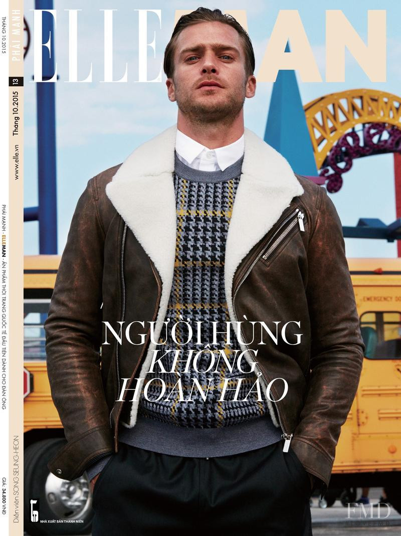 Jason Morgan featured on the Elle Man Vietnam cover from November 2015