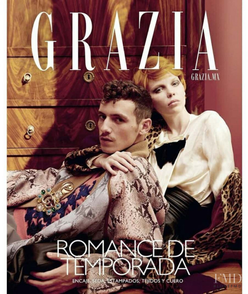  featured on the Grazia Mexico cover from November 2019