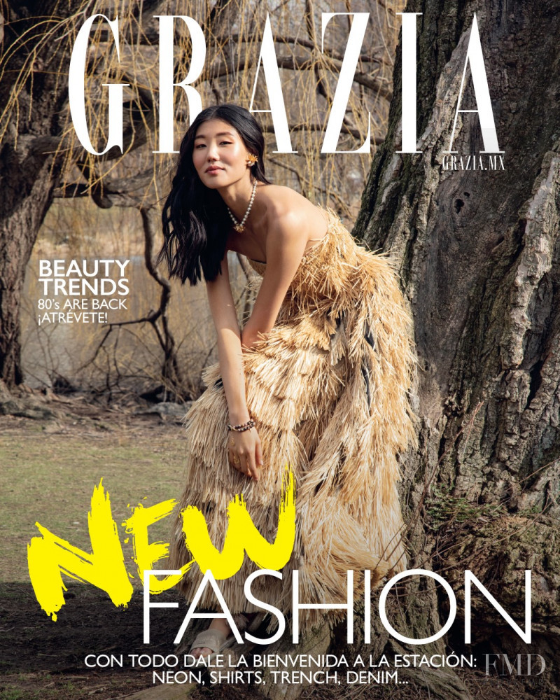  featured on the Grazia Mexico cover from March 2020