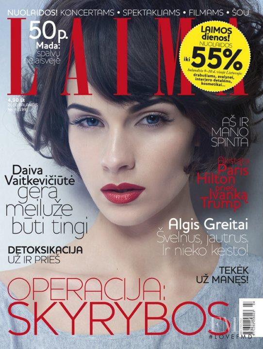  featured on the Laima cover from April 2010
