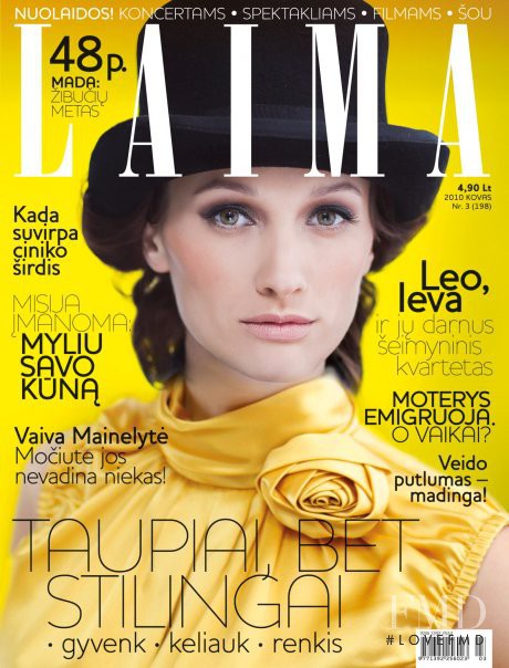  featured on the Laima cover from March 2010