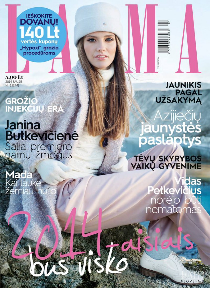  featured on the Laima cover from January 2014