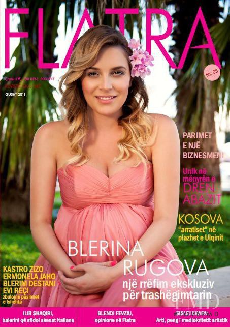 Blerina Rugova featured on the Flatra cover from August 2011