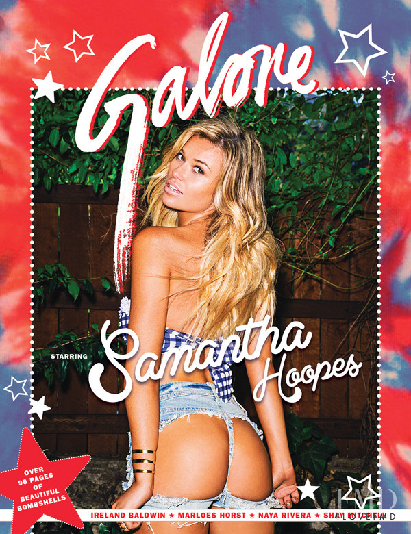 Samantha Hoopes featured on the Galore screen from June 2014