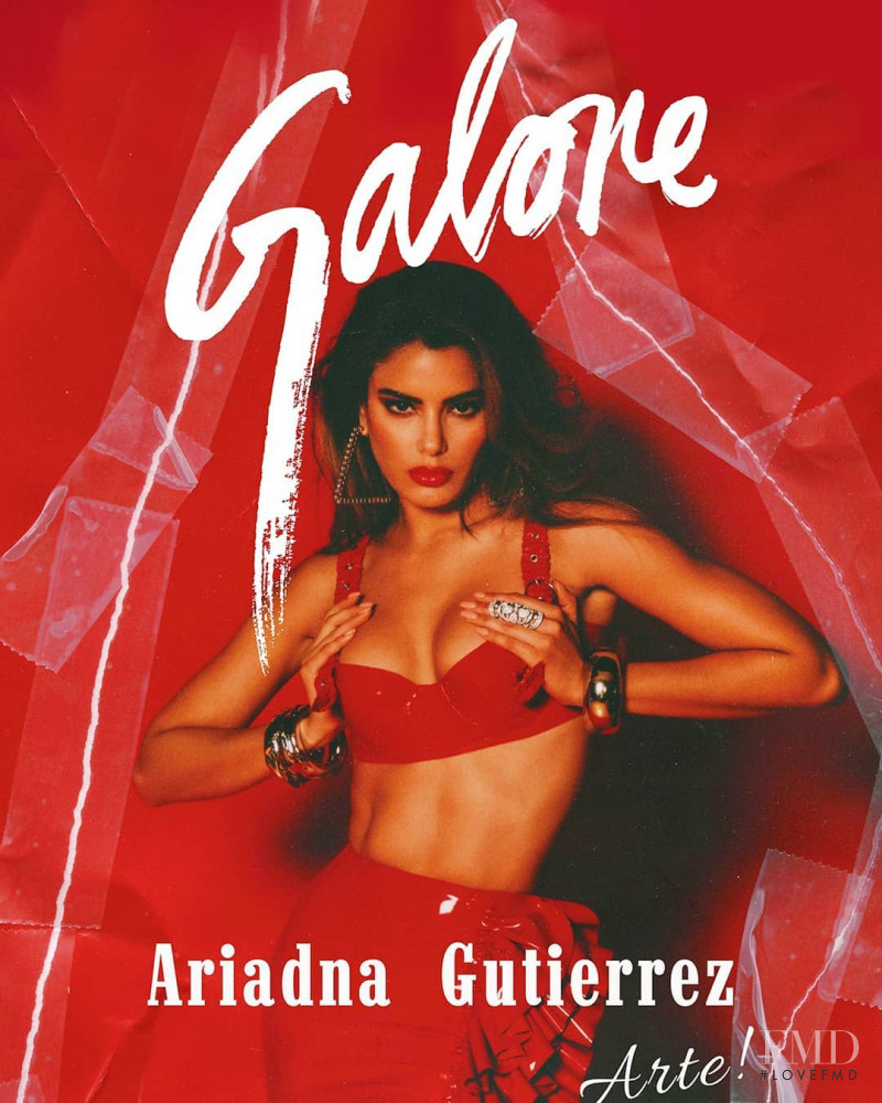 Ariadna Gutierrez featured on the Galore screen from December 2019