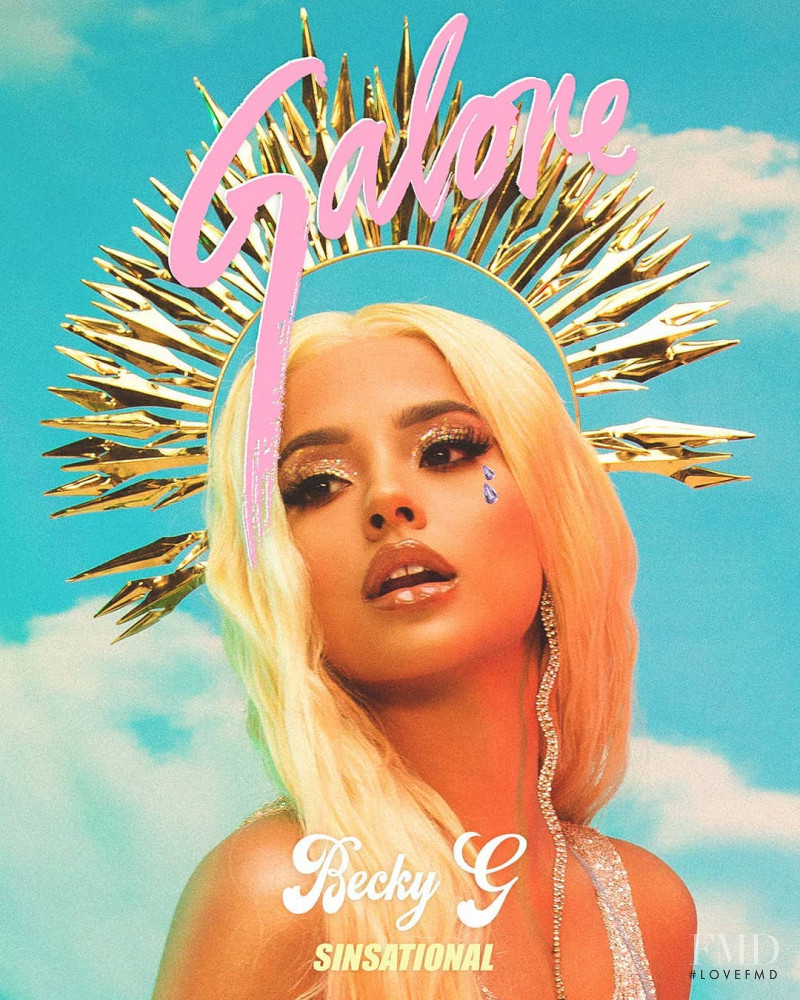 Becky G featured on the Galore screen from November 2019