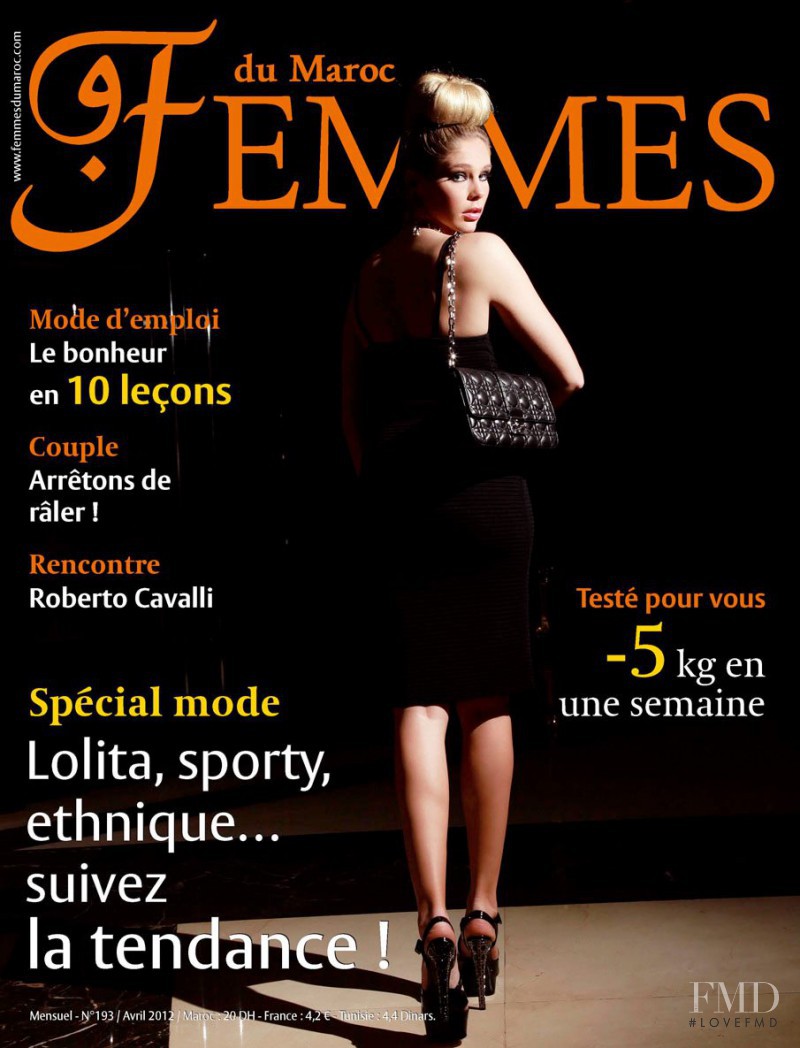  featured on the FDM Femmes du Maroc cover from April 2012