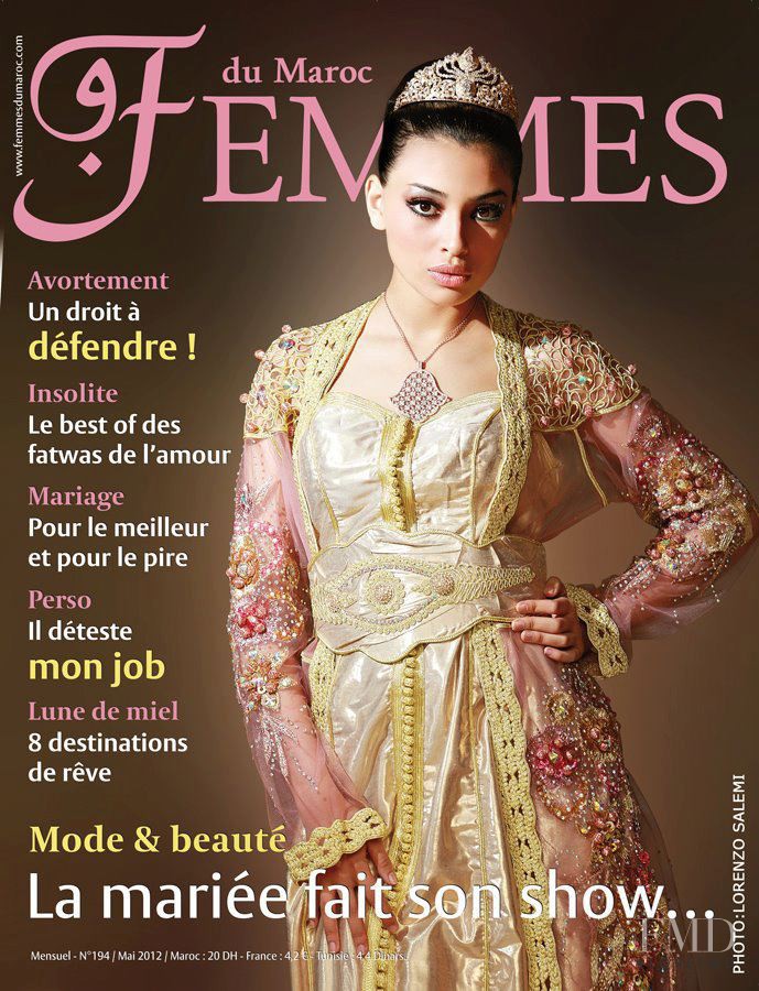  featured on the FDM Femmes du Maroc cover from May 2012