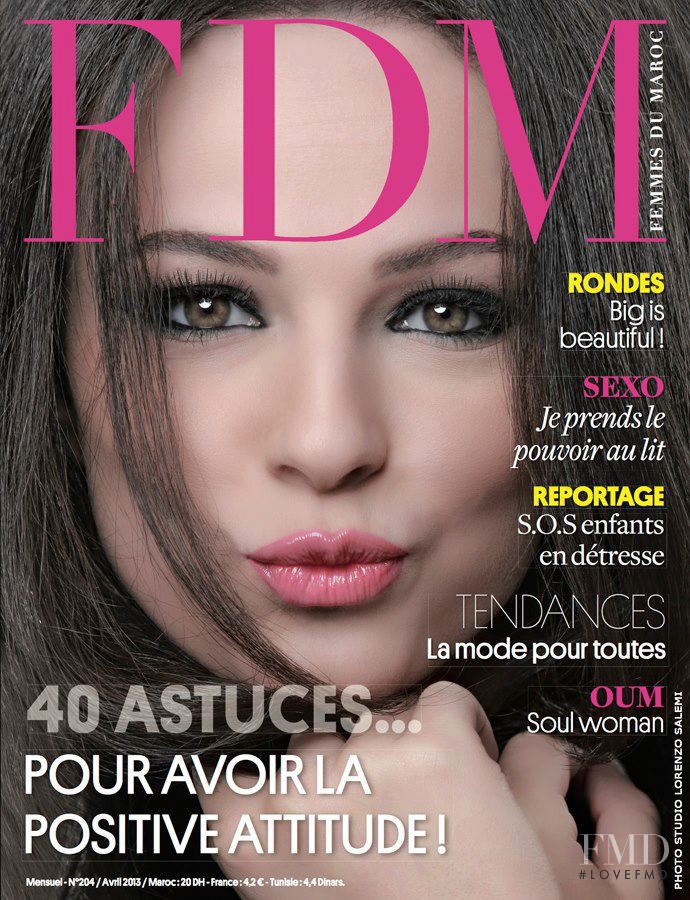  featured on the FDM Femmes du Maroc cover from April 2013