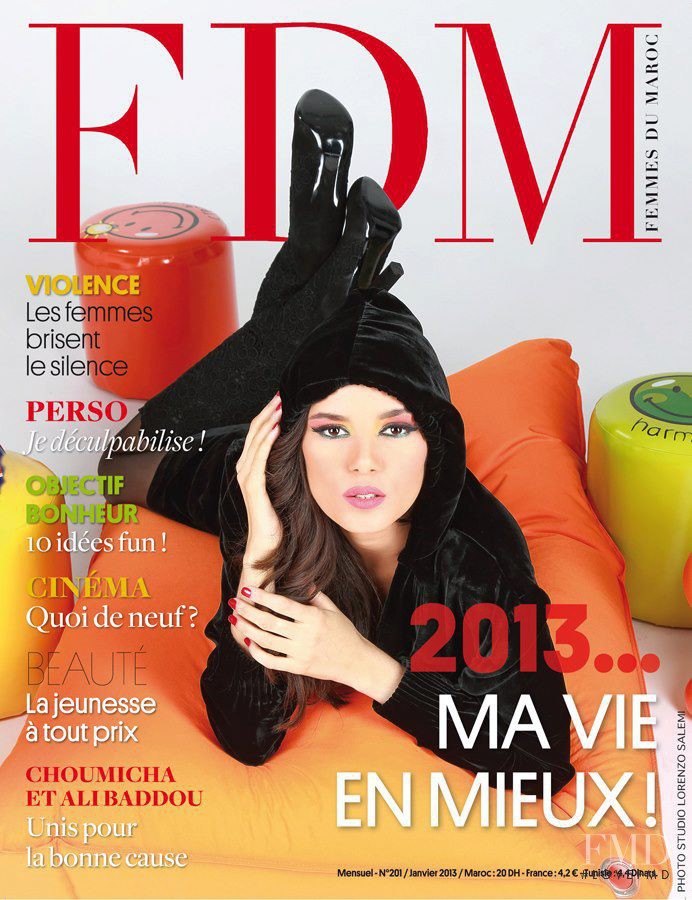  featured on the FDM Femmes du Maroc cover from January 2013