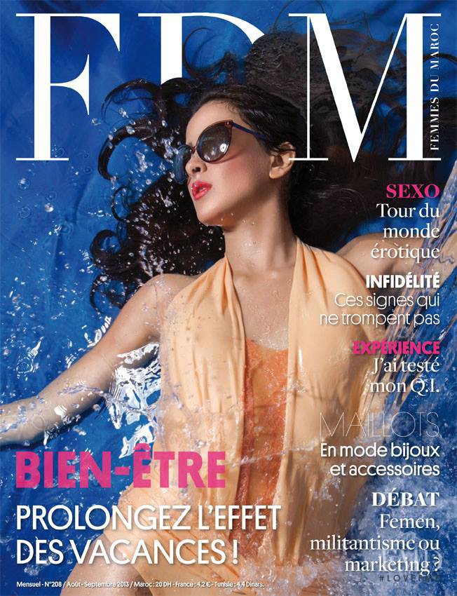  featured on the FDM Femmes du Maroc cover from September 2013