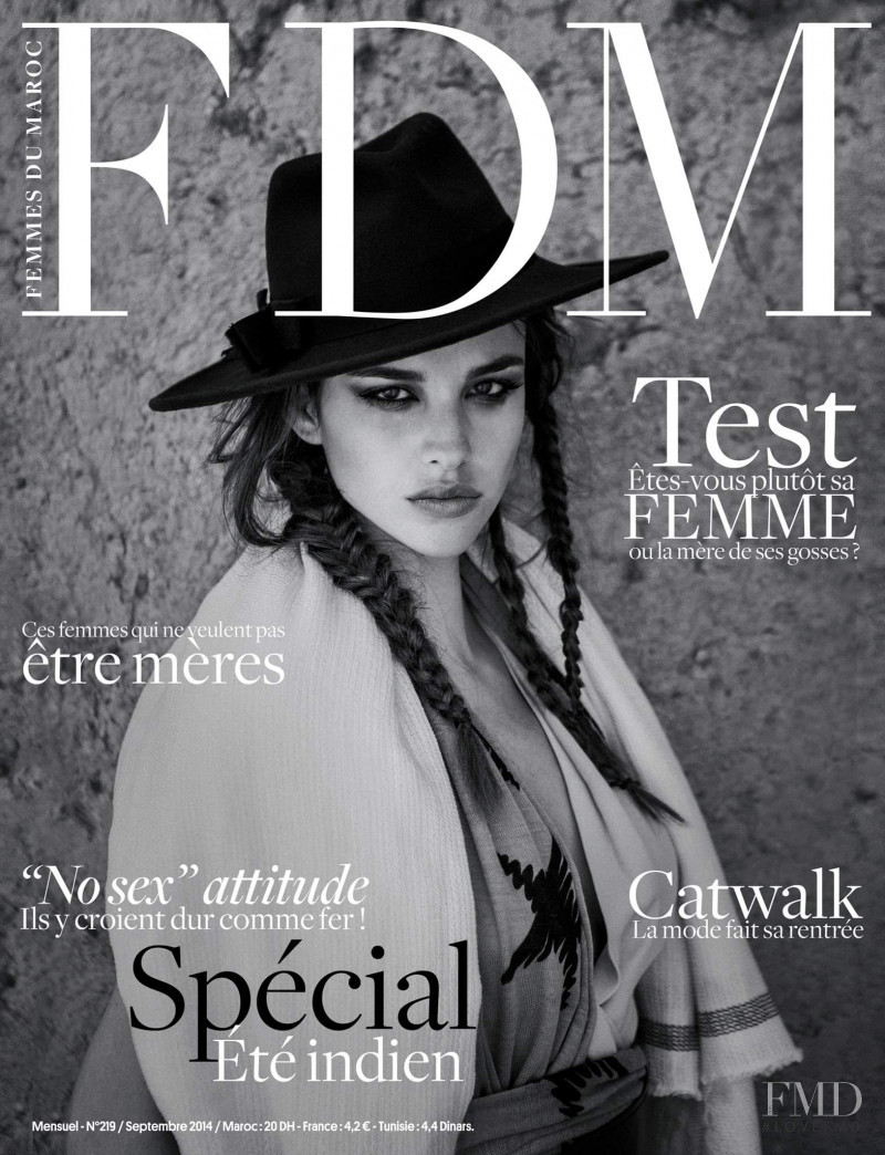  featured on the FDM Femmes du Maroc cover from September 2014