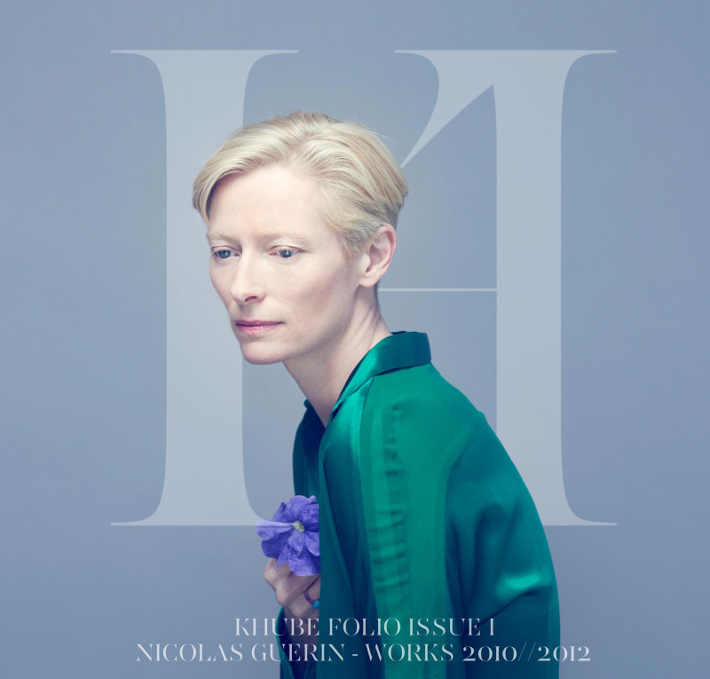 Tilda Swinton featured on the Khube cover from November 2012