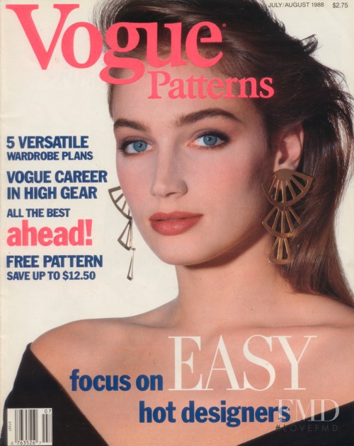 Dee Dee featured on the Vogue Patterns cover from July 1988