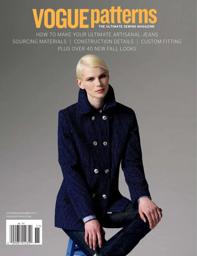  featured on the Vogue Patterns cover from October 2013